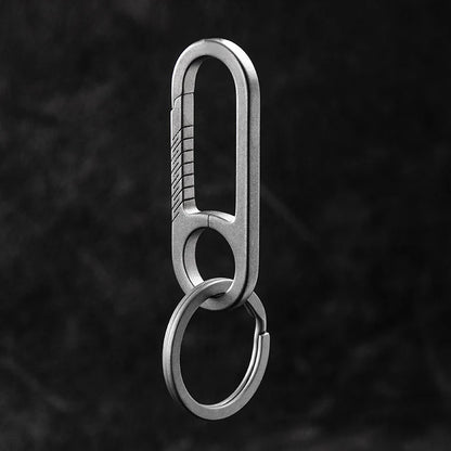 Ultra-Light Titanium Key Ring