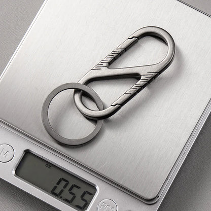 Ultra-Light Titanium Key Ring