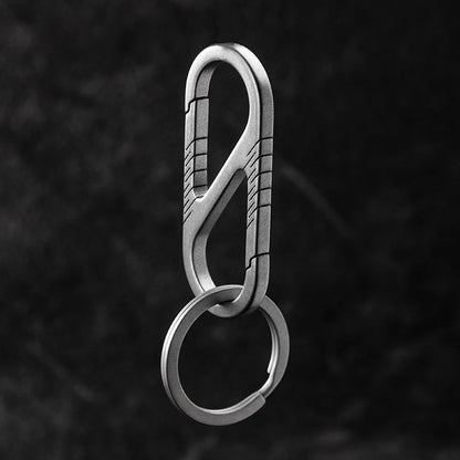 Ultra-Light Titanium Key Ring