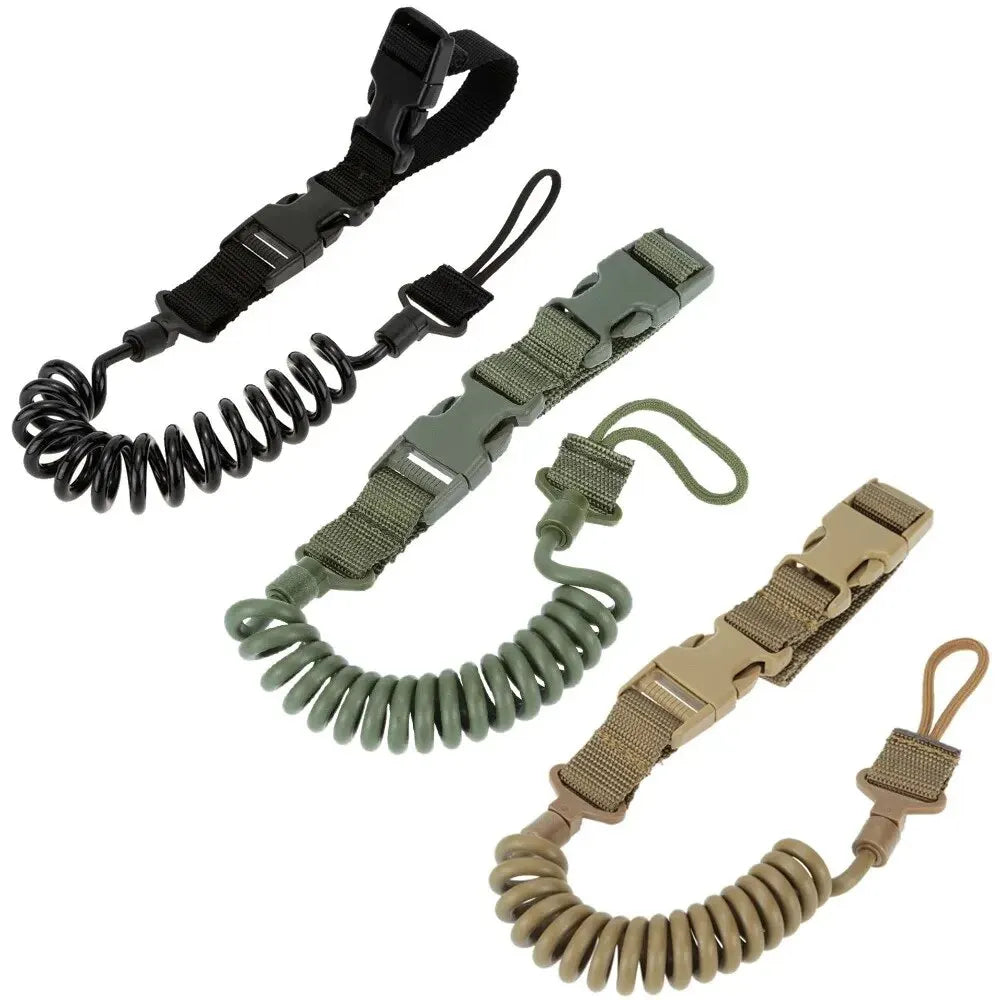 Tactical Anti-Loss Elastic Lanyard