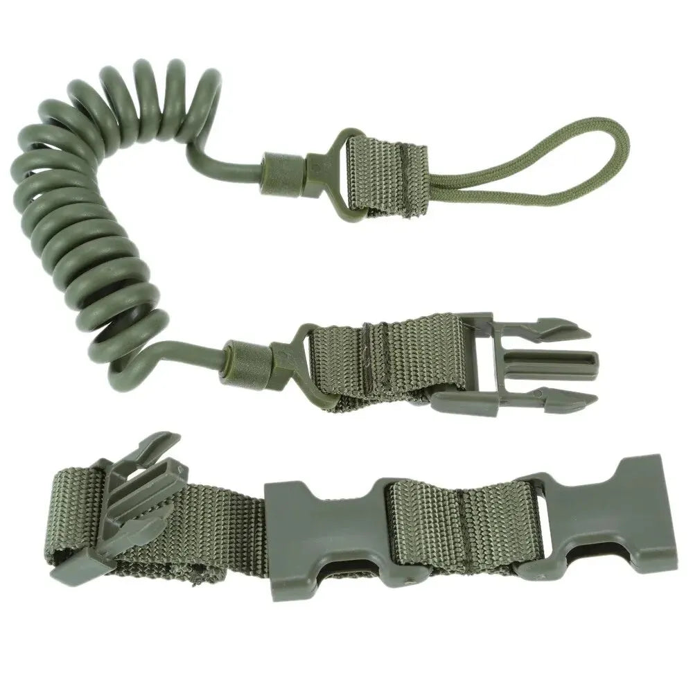 Tactical Anti-Loss Elastic Lanyard