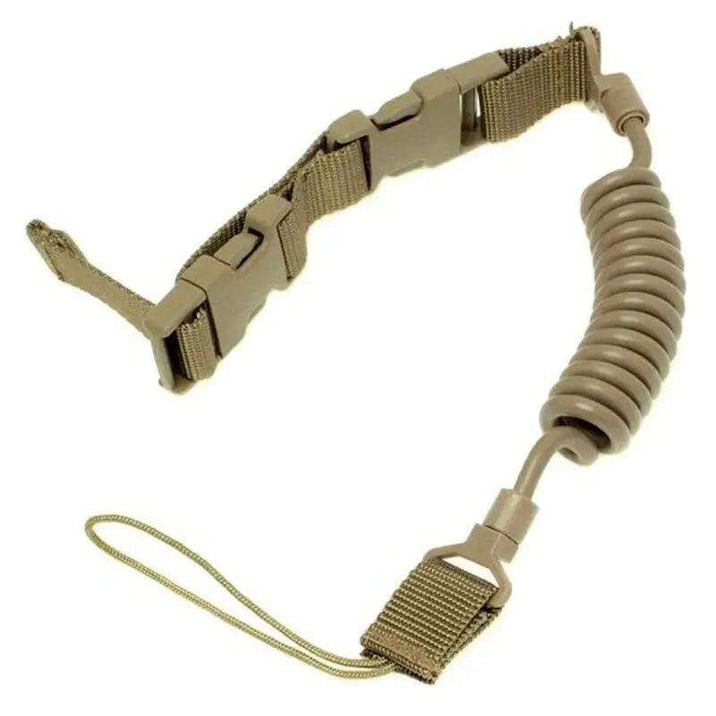 Tactical Anti-Loss Elastic Lanyard