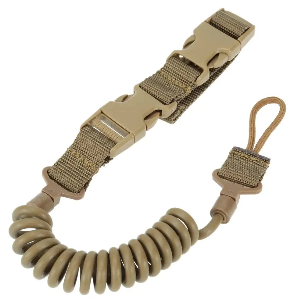 Tactical Anti-Loss Elastic Lanyard