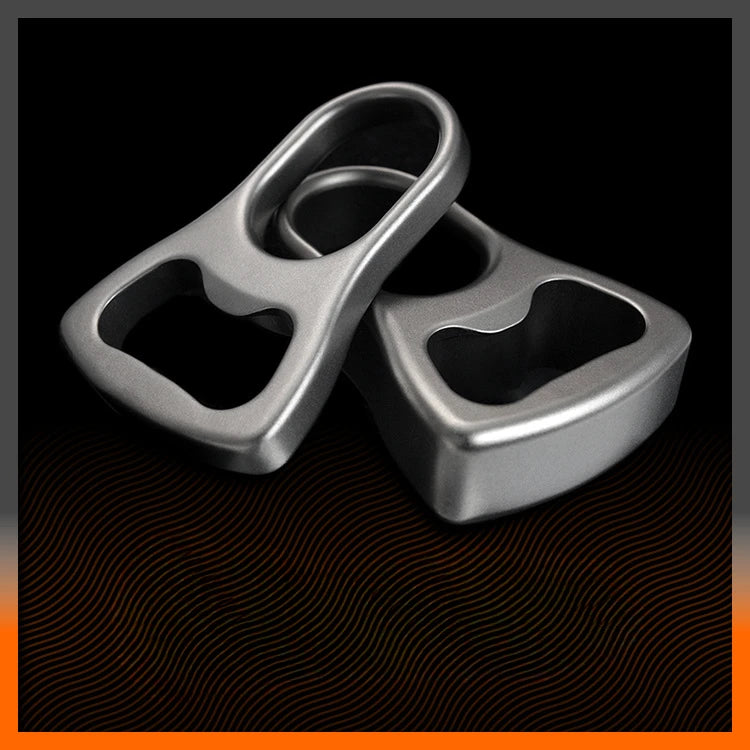 Thickened Titanium Alloy Stone Bottle Opener Defense Nuckle Edc