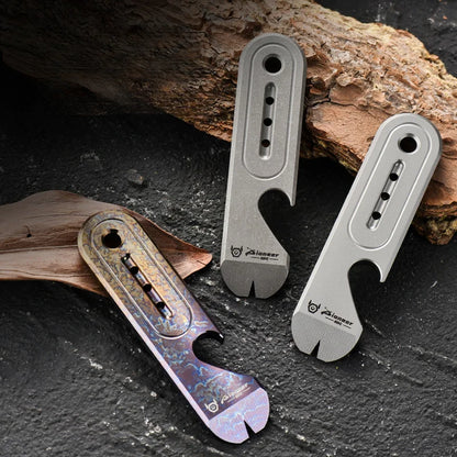 Titanium Alloy Portable Crowbar EDC Key Hanging Pry Bar