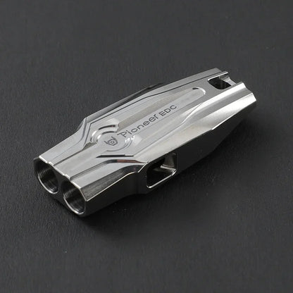 Titanium Whistle Outdoor Survival Training Supplies Pendant