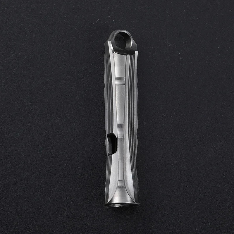 Titanium Whistle High Audio Metal Whistle Fashion Tag