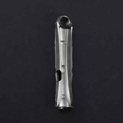 Titanium Whistle High Audio Metal Whistle Fashion Tag