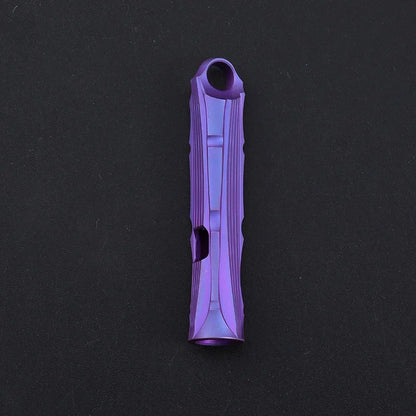 Titanium Whistle High Audio Metal Whistle Fashion Tag