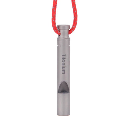 Ultralight Titanium Survival Whistle