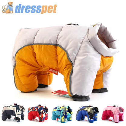 Winter Thicker Waterproof Dog Coat