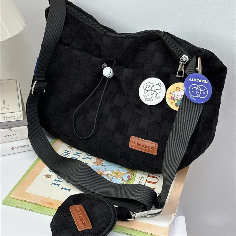 Harajuku College Crossbody Bag