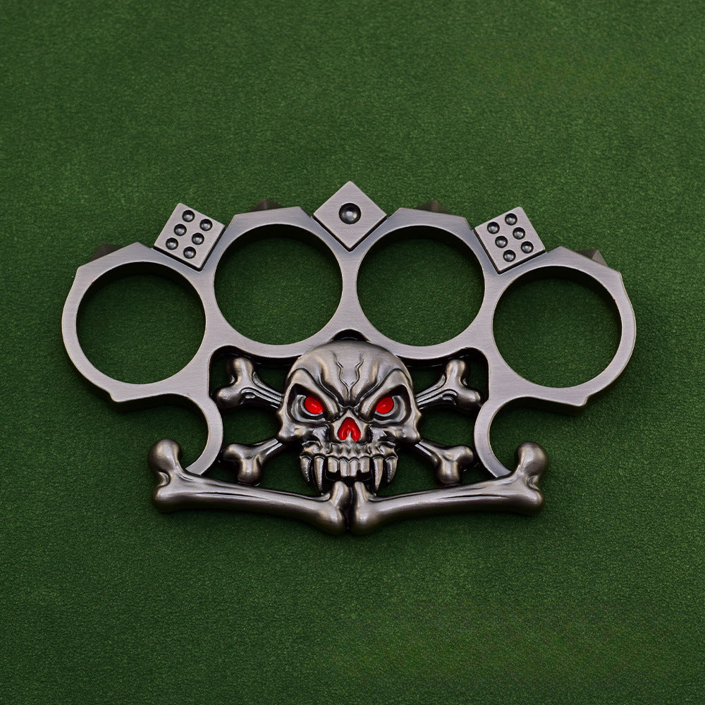 Dice-Inspired Skull Hand Grip Accessory