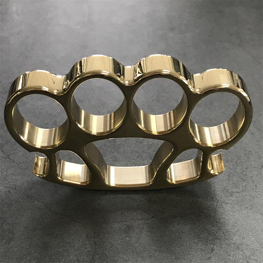 Savage Style Mirror Finish Brass Bottle Opener EDC Tool