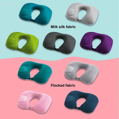 Pressing Inflatable U Air Travel Pillow