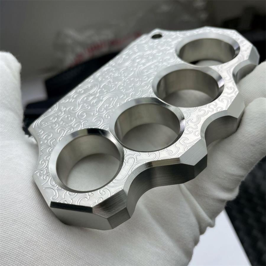 Thickened Outdoor Tool with Elegant Carved Detailing in 304 Steel