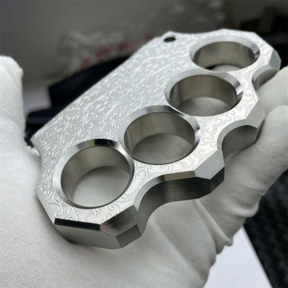 Thickened Outdoor Tool with Elegant Carved Detailing in 304 Steel