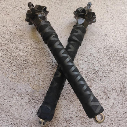 Black Rubber Grip Two-Piece Outdoor Multi-Tool Kit