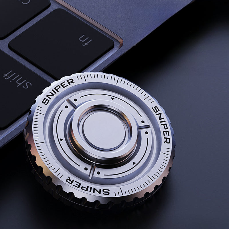 Monochrome Gyroscopic EDC Hand Toy for Relaxation