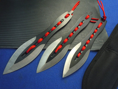 Red Ribbon-Themed Triple Set Outdoor EDC Tools