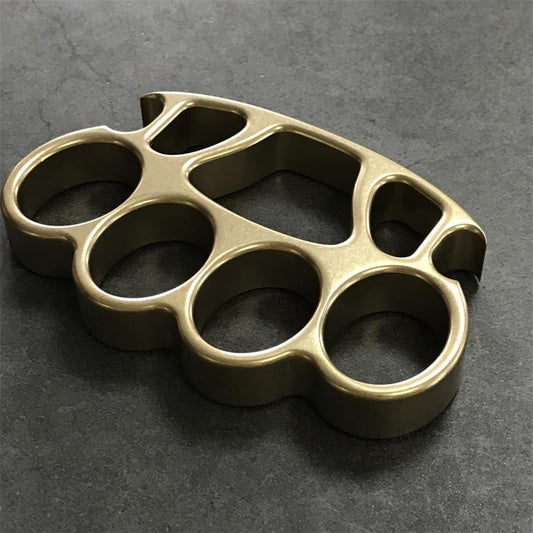 Stonewashed Brass Opener for Everyday Carry