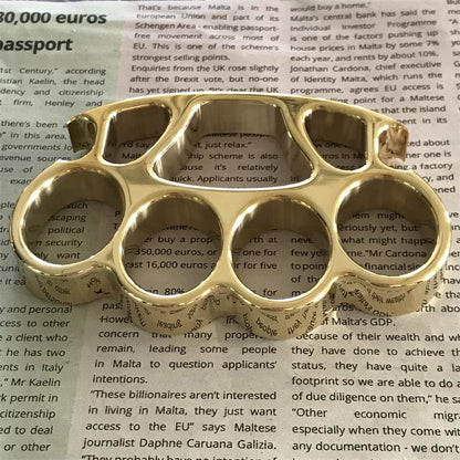 Savage Style Mirror Finish Brass Bottle Opener EDC Tool