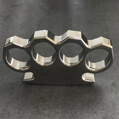 Mirror Polished Steel Outdoor Tool with Classic Chamfered Design