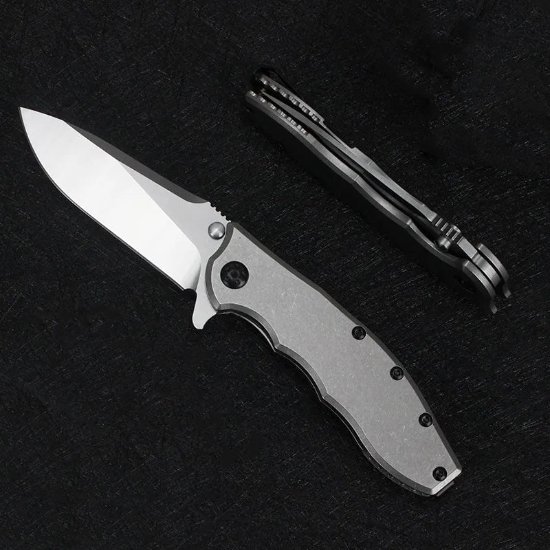 Outdoor Folding Pocket Tools with Titanium Alloy 0562CF 0562TI Design