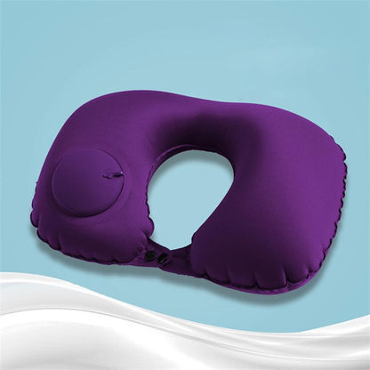 Pressing Inflatable U Air Travel Pillow