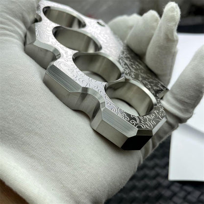 Thickened Outdoor Tool with Elegant Carved Detailing in 304 Steel