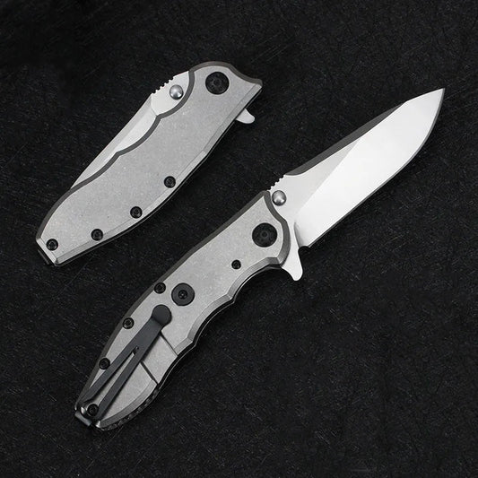 Outdoor Folding Pocket Tools with Titanium Alloy 0562CF 0562TI Design