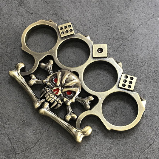 Dice-Inspired Skull Hand Grip Accessory