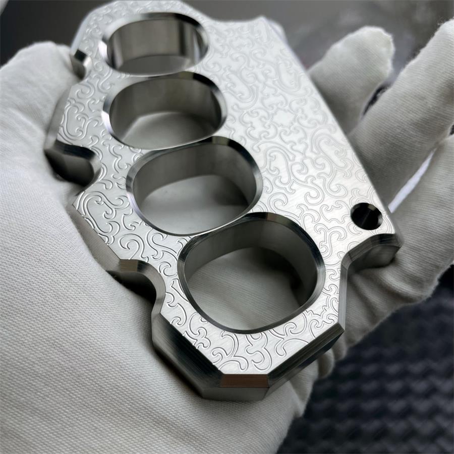 Thickened Outdoor Tool with Elegant Carved Detailing in 304 Steel