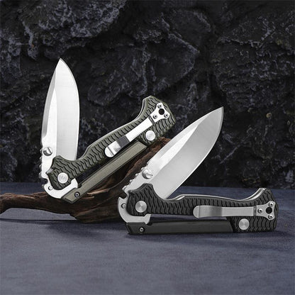 6061 Aluminum and G10 Handle Folding Pocket Tool for Outdoor Portability