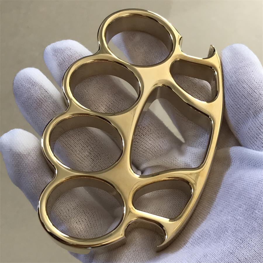 Savage Style Mirror Finish Brass Bottle Opener EDC Tool
