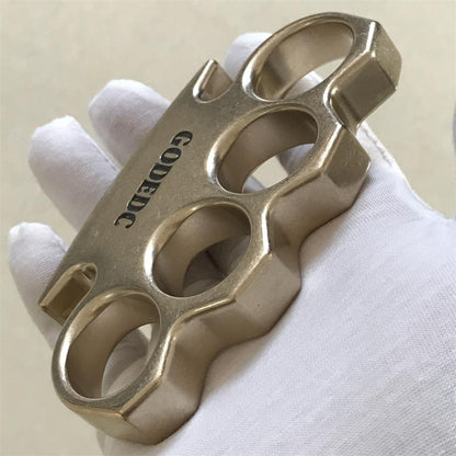GODEDC Brass Outdoor Tool with Stonewashed Vintage Appeal