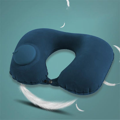 Pressing Inflatable U Air Travel Pillow