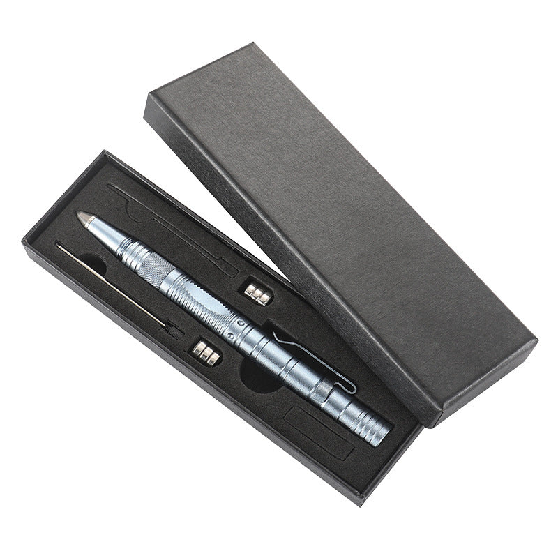 Outdoor Pocket Pen with Multifunctional LED Lighting EDC Tool