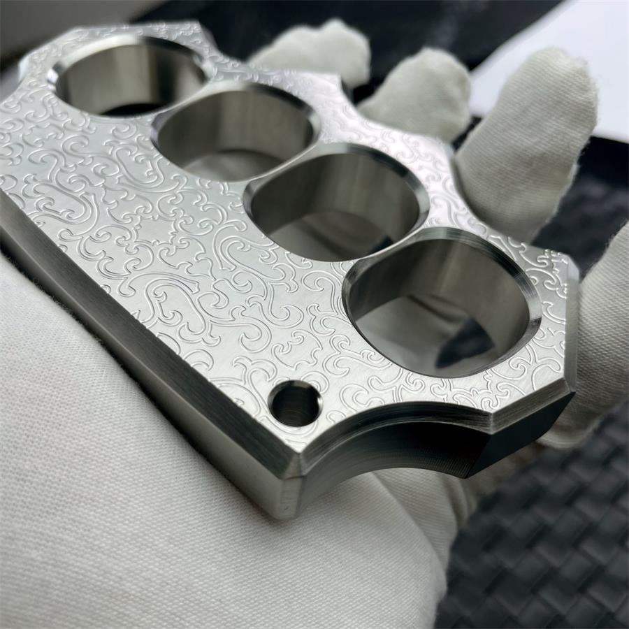 Thickened Outdoor Tool with Elegant Carved Detailing in 304 Steel
