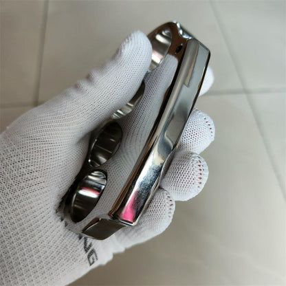 Titanium Outdoor Tool with Wide Chamfer and Mirror Finish