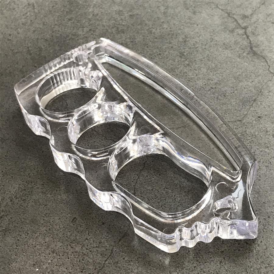 Outdoor EDC Tool with Large Opening in See-through Plastic