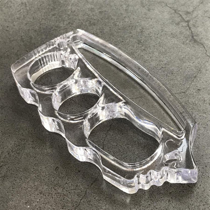 Outdoor EDC Tool with Large Opening in See-through Plastic