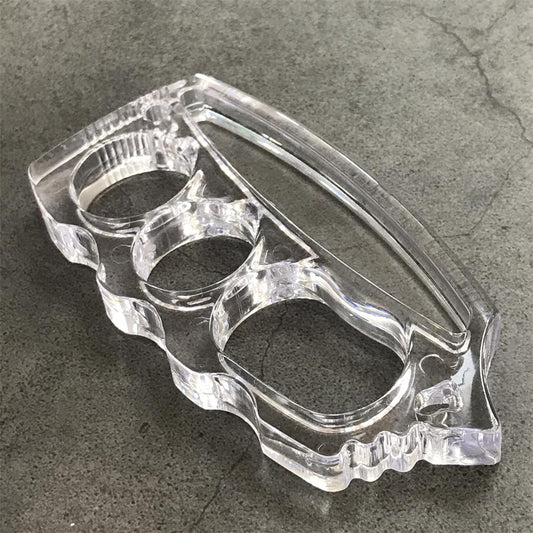 Outdoor EDC Tool with Large Opening in See-through Plastic