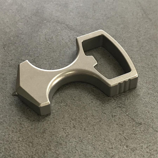 Titanium Pendant EDC Tool With Bottle Opener Key