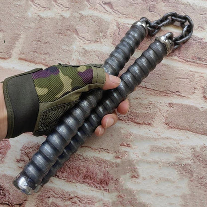 Multi-Use Chain-Linked Black Outdoor Tool