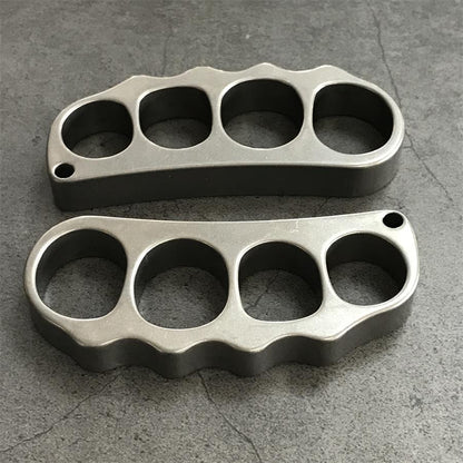 Outdoor EDC Tool Featuring Medium Titanium Pea Shape