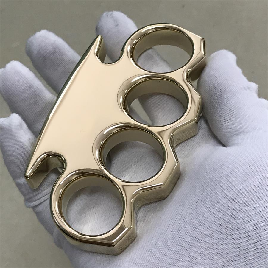 Mirror Shine Classic Brass Outdoor Tool with Large Hole Design