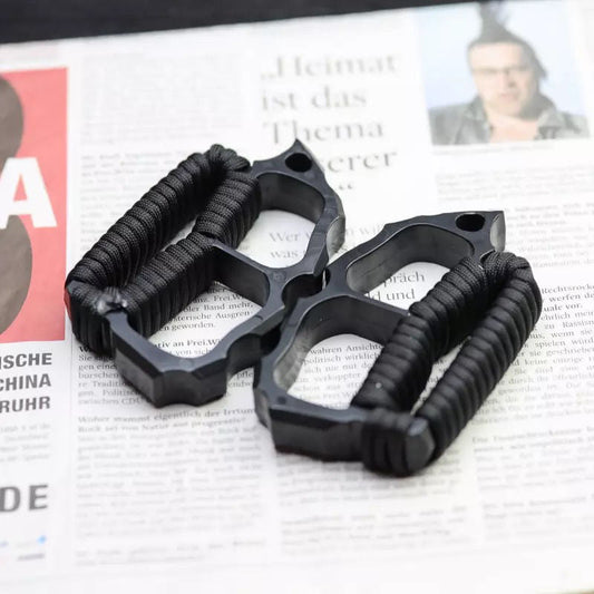 Outdoor Finger Bottle Opener Made of Black Carbon Fiber