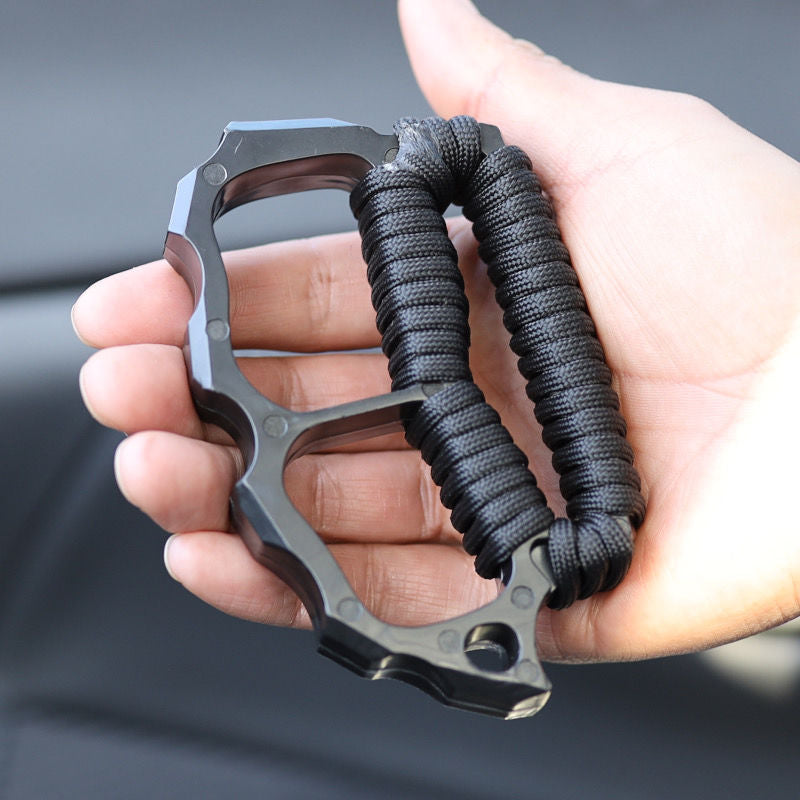 Outdoor Finger Bottle Opener Made of Black Carbon Fiber