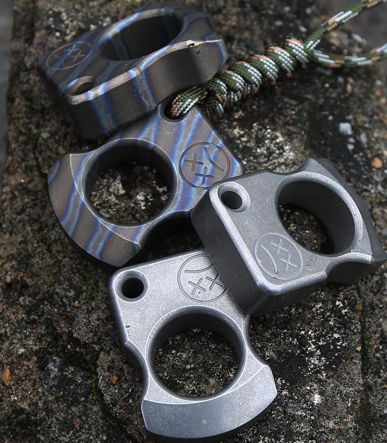 Mini Titanium Multifunctional Outdoor Portable Pocket Ring in Various Styles